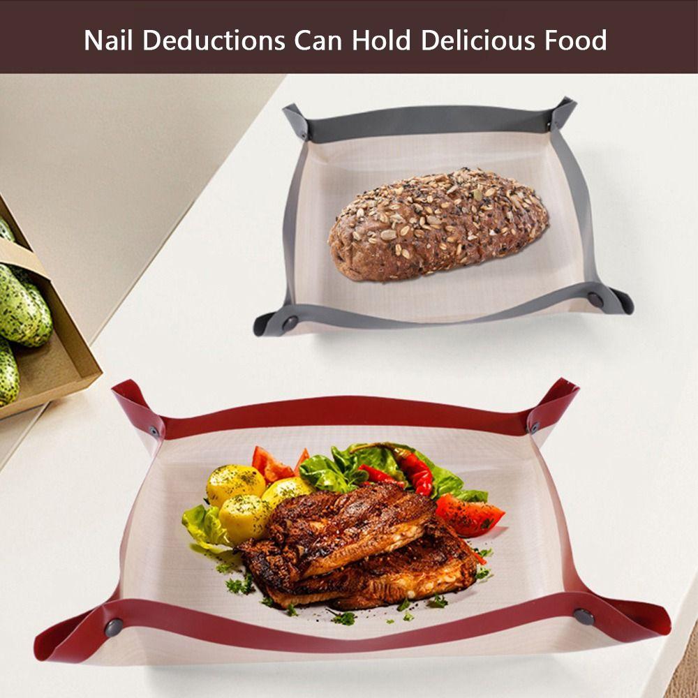 Non-Stick Baking Tray Heat Resistant Oven Liner Accessories Silicone Baking Mat  Dessert Making