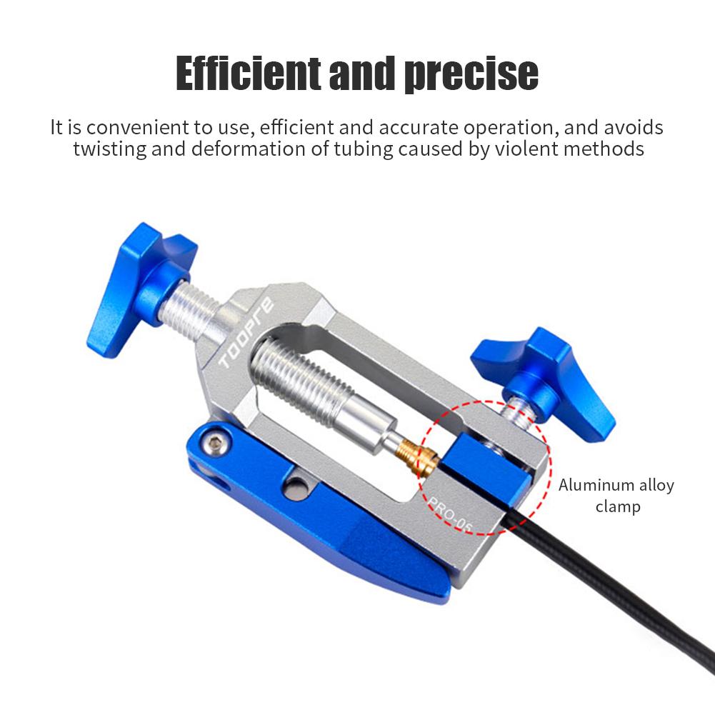 TOOPRE Oil Needle Olive Head Installation Push Tool Multifunctional Hydraulic Disc Brake Hose Cutter Universal