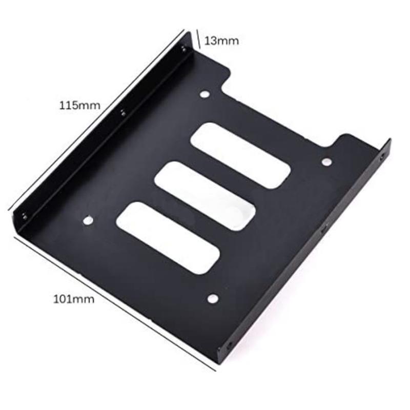2.5 Inch SSD HDD To 3.5 Inch Metal Mounting Adapter Bracket Dock Hard Drive Holder For PC Hard Drive Enclosure