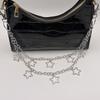 Wind trend hollow five-pointed star pendant, multi-layer trouser chain, personalized versatile bag pendant