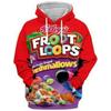 Newest candy Snack bag chocolate sauce 3D Hoodies food Harajuku Men Women Long Sleeve PulloVer Hooded Sweatshirt Casual Brand-3