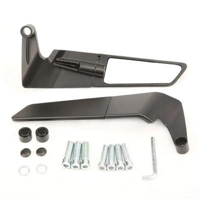 Compatible with KTM 250/390/200/690: Adjustable Invisible Wing Rearview Motorcycle Mirror.