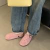Retro Mori Hollow Breathable Bag Head Half Slippers Female Summer Wear a Pedal Thick Sole Ugly Cute Leather Birkenstocks