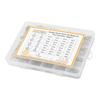 M2 M3 M4 M5 Countersunk Head Hex Socket Screw 304 Stainless Steel Screw Nut Washer Assortment Set