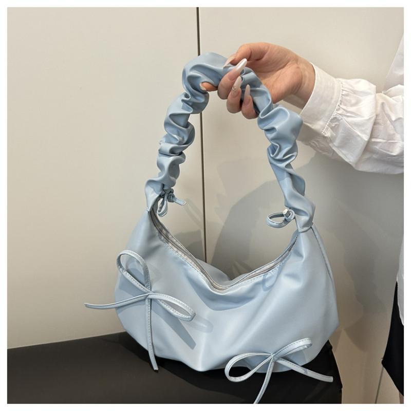 1Pcs Lazy Style Large Capacity Hobo Casual Bags Fashion Trend Women Single Shoulder Bag For Students Girls