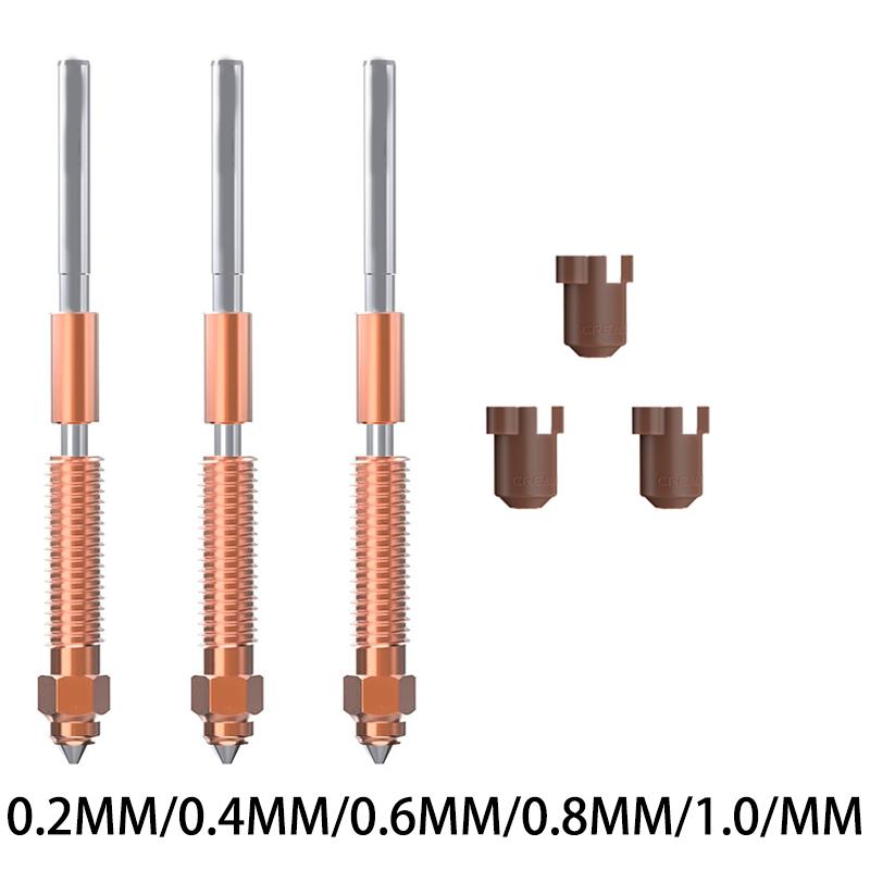 Creality K1C Unicorn Quick-Swap Nozzle Kit Integrated Chromium Zirconium for K1 K1 Max Ender 3 V3 V3 plus K1C K1SE 3D Printer