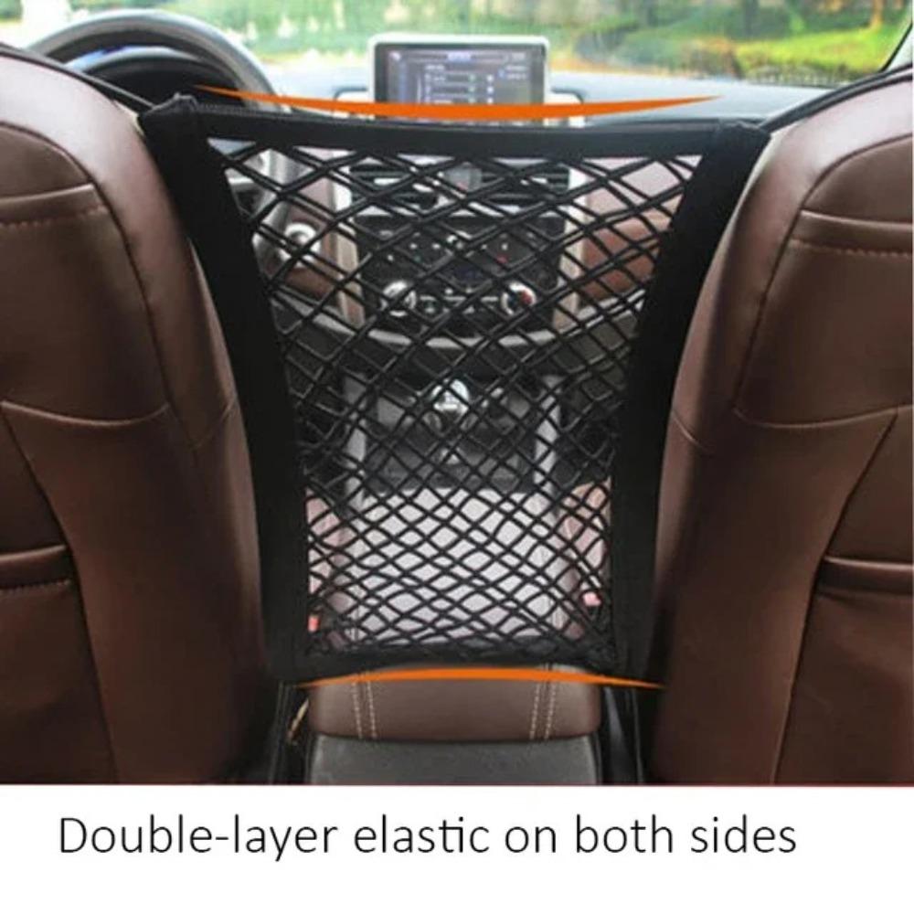 

Mesh Net Seat Back Protector Safety Protector Elastic Storage Net Auto Interior Accessories A