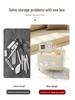 Luxury Waterproof Tissue Box: Multifunctional Desktop Paper Dispenser for Living Room and Bathroom, High-End Design with Creative Pull-Out Feature.