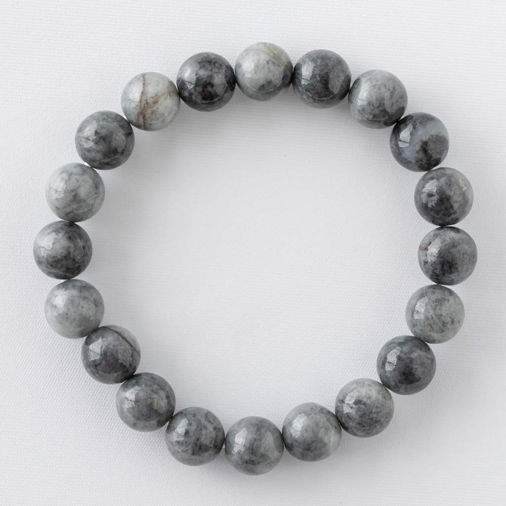 16cm Itoigawa Natural Jadeite Japanese National Jomon Power Stone Jadeite Workshop Special Paulownia Wood Quality Guarantee BR0228 (10mm Beads, Size)