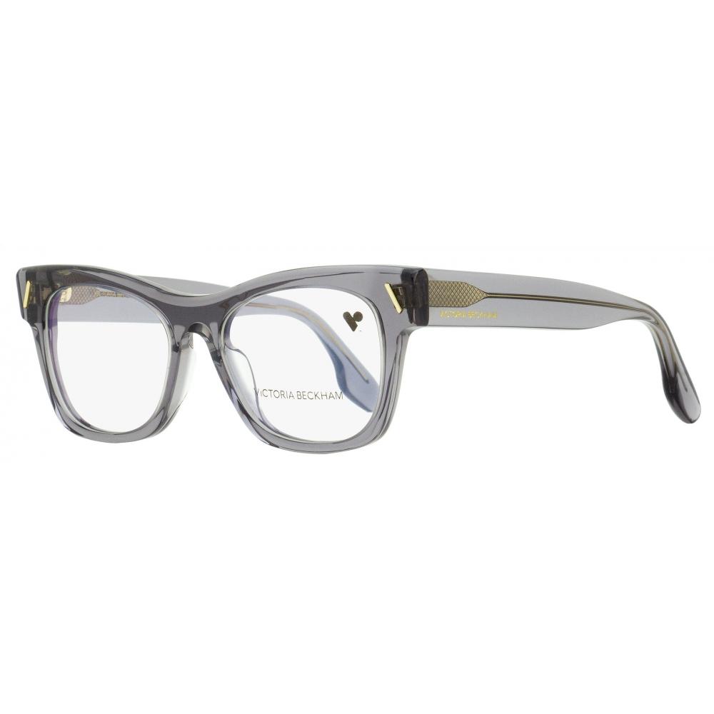 

Женские прямоугольные очки Victoria Beckham VB2634 037 прозрачные серые 51 мм