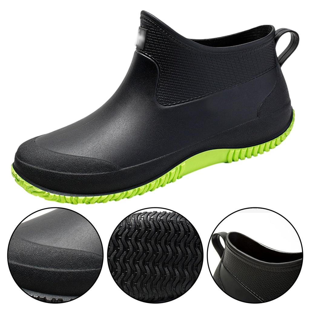 And Waterproof Rain Rain Fully Rain Waterproof Short Easy To Walk Suitable for Farm Rain or Rainy Size Japanese Shoe Men's Women's Shoes, Boots,