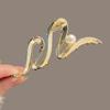 High-End Metal Butterfly Hair Clip for Women - Large, Elegant 2024 Style Shark Clip