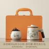 Teacup ceramic high-end personal special tea drinking cup office tea separation tea cup master cup souvenir