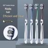 Durable Toothbrush Pack: Men's, Women's & Family – Extra Hard, Medium & Soft Bristles