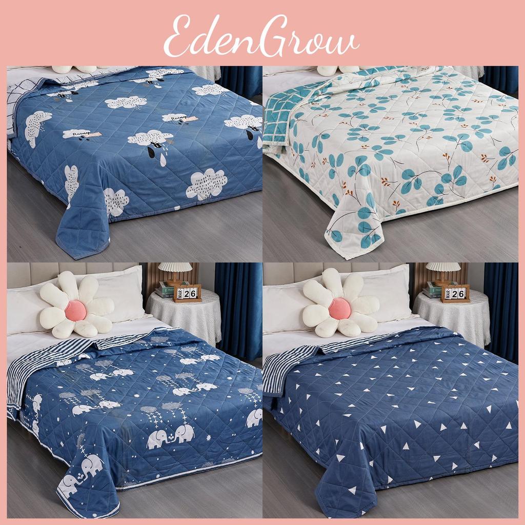 Bettwäsche mit Tier- und Pflanzenmuster für den Sommer, waschbar, für Studentenzimmer