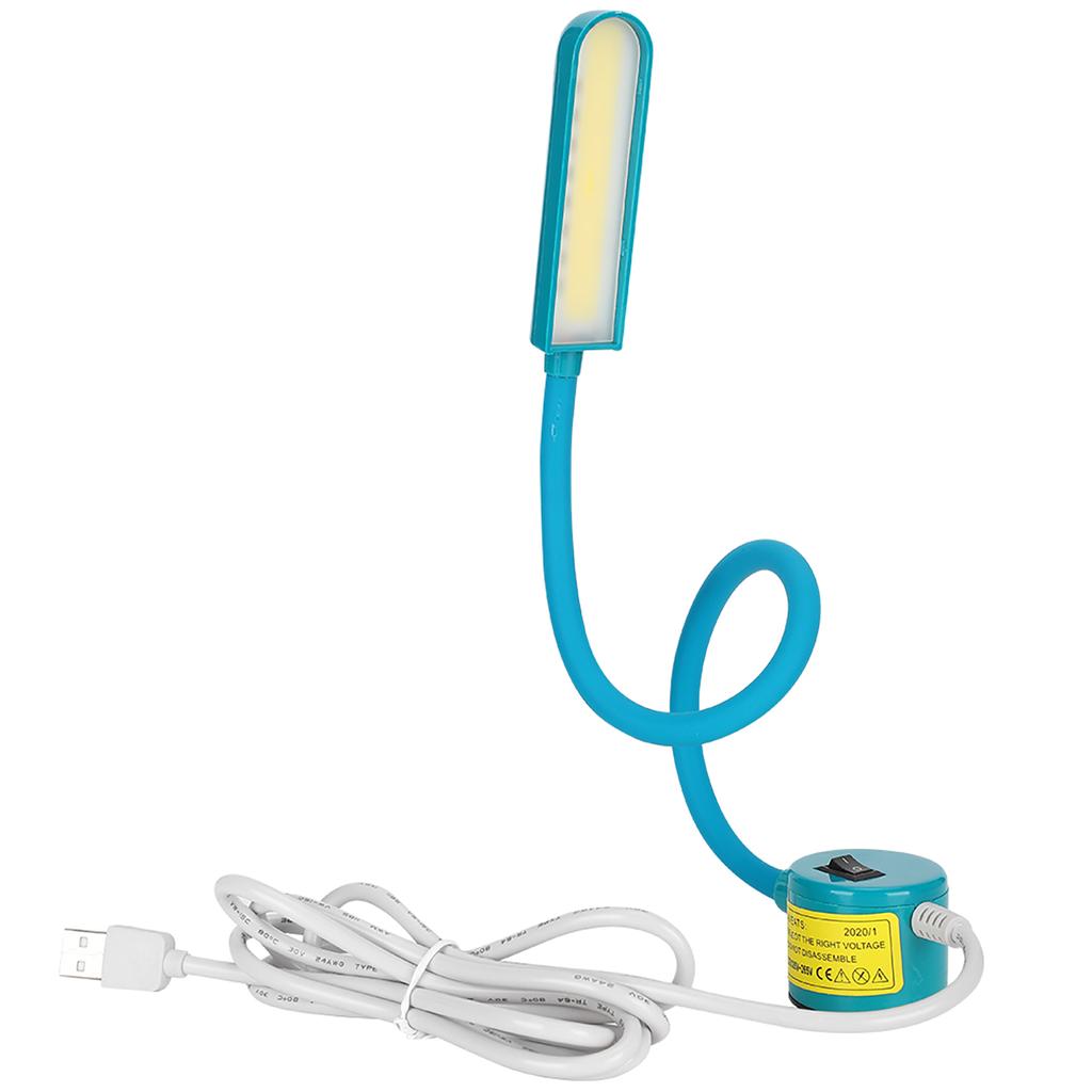 Sewing Machine Lamp USB Interface LED Light COB Working Desk Light Magnetic Base
