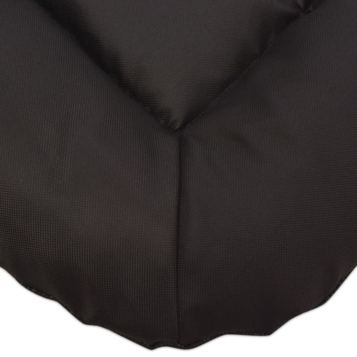 VidaXL Matelas pour Chiens XL Noir Lit Couchage Panier Animaux de Compagnie 170454