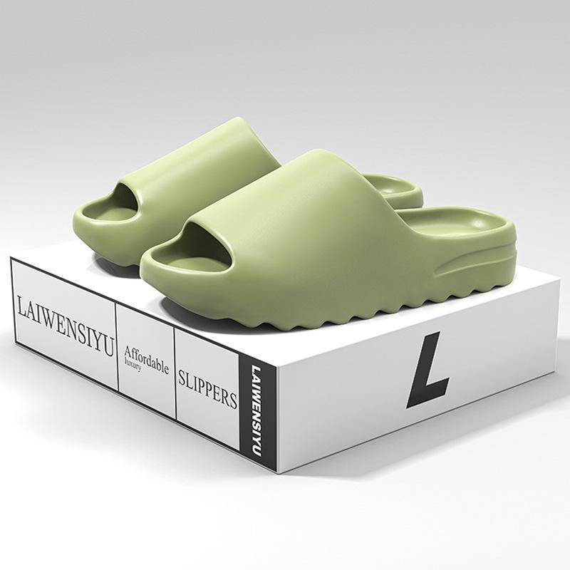 Kokosnuss-Hausschuhe für Herren Outdoor-Bekleidung Sportsandalen EVA Dicke Sohle Gepolstertes Gefühl Schmirgelbrett-Stil Pantoletten