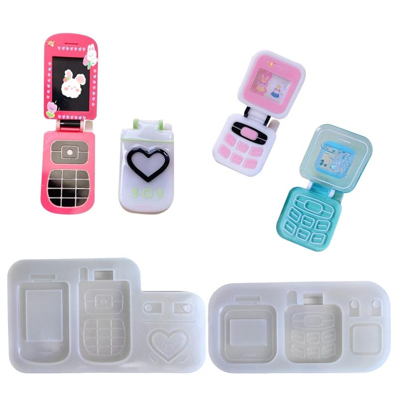 Resin Shaker Molds Silicone Resin Casting Molds Epoxy Quicksand Molds for DIY Pendant Charms Jewelry Making Accessories