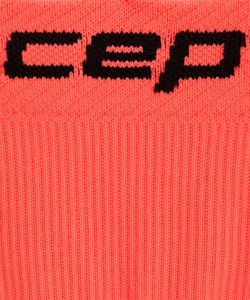 Ssiipi Cep Core Run Mid-Cut Socks V5 Neon Coral Men'S