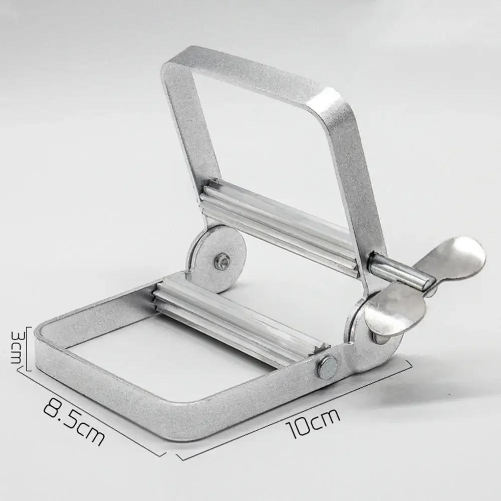 Bathroom Accessories Tube Squeezer Hand Roller Tool Metal Paint Tube Wringer Toothpaste Squeezer Tool Dispenser