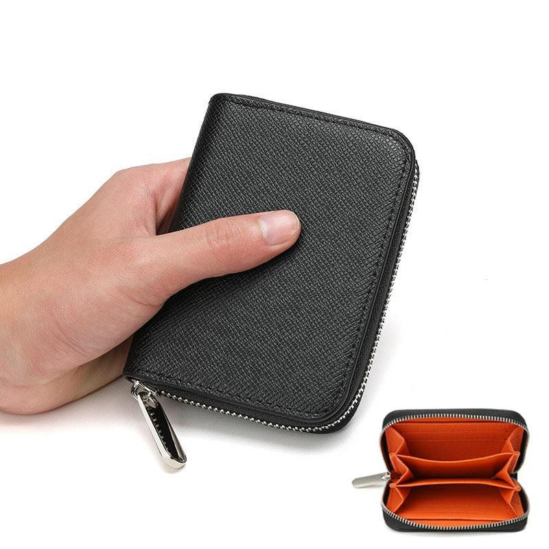 New Style Men's Mini Zipper Wallet and Coin Purse