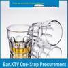 ZISIZ Tempered Glass Octagonal Whiskey Glass