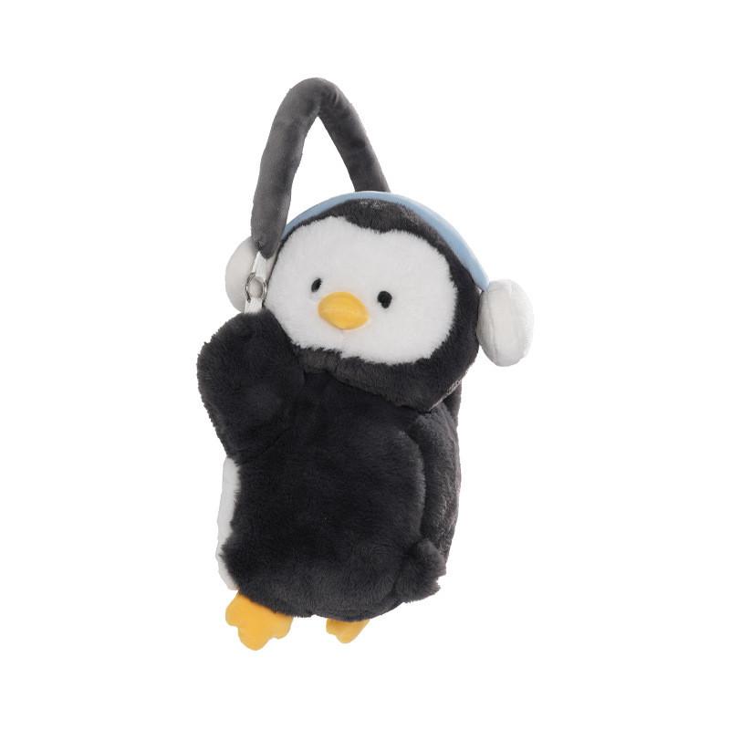 Cartoon Cute Penguin Tissue Box With Cotton Material For Office Desk And Home Decor