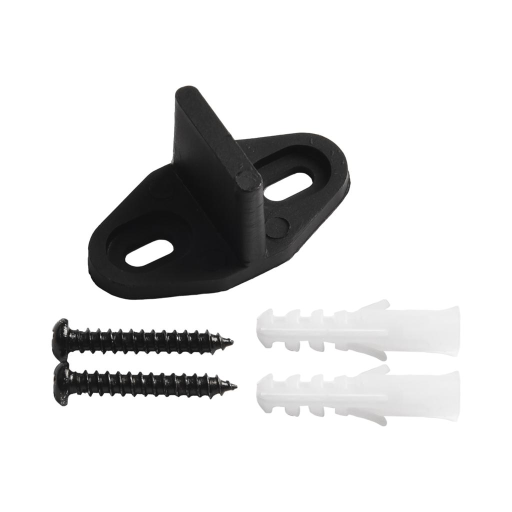 Classic Black Adjustable Barn Door Guide Barn Door Floor Guide