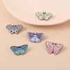 European & American Butterfly Brooch Set - Metal Badge Insect Accessories