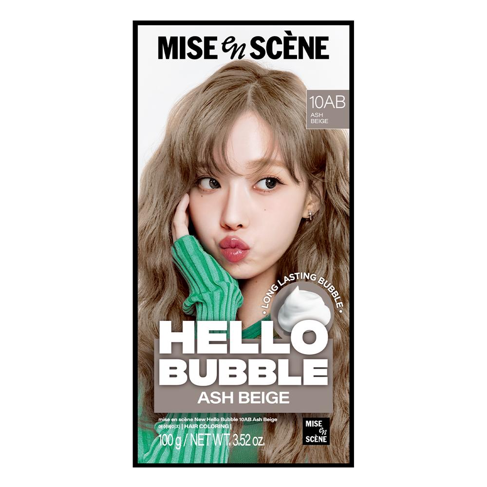mise en scène New Hello Bubble Dye