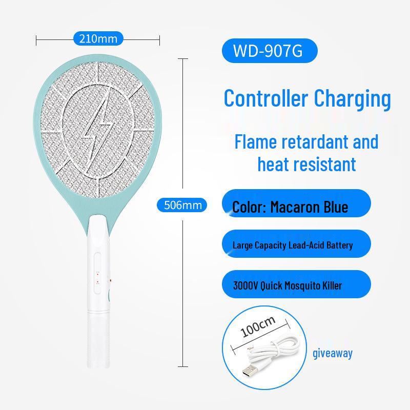 UV Automatic Mosquito Attracting Folding Electric Swatter and Two-in-One Mosquito Killer Lamp for Home Use