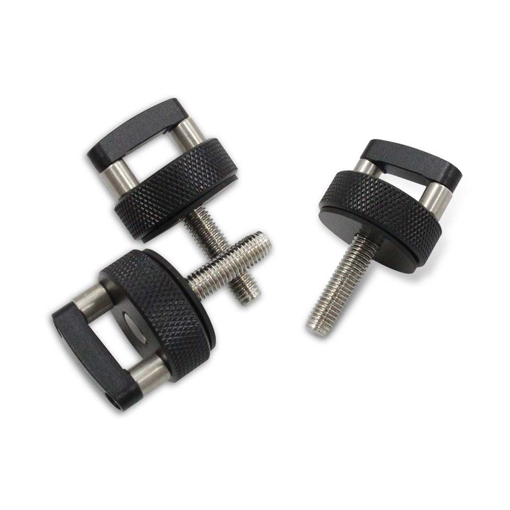 Black Hard Top Quick Release Bolts Fit for Jeep Wrangler JK 2007-2018 JL 2018-2022 & Gladiator JT