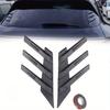 1 Pereche Autocolant Decorativ Parbriz Spate Mașină Trim Splitter Lateral Jaluzea Geam Parasolar Spoiler Lateral Splitter Geam Spate