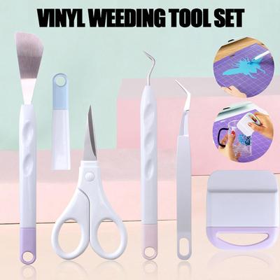 Nuovi Attrezzi per Sarchiare Vinile Kit Base per Artigianato Lettere Cameo Set di Attrezzi per Artigianato Fai da Te per Cricut Silhouettes Cameos Splicing Vinile