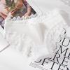 Sexy Lace Briefs Woman Cotton Panties Fashion Solid Color Knickers Underpants Underwear Lingerie 1 Piece