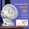 USB Rechargeable Mini Fan for Office, Dorm, Bedside, and Kitchen
