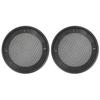 Ideamall Speaker Grill Cover Speaker Cover Mesh Universal Black (Diameter 14cm)