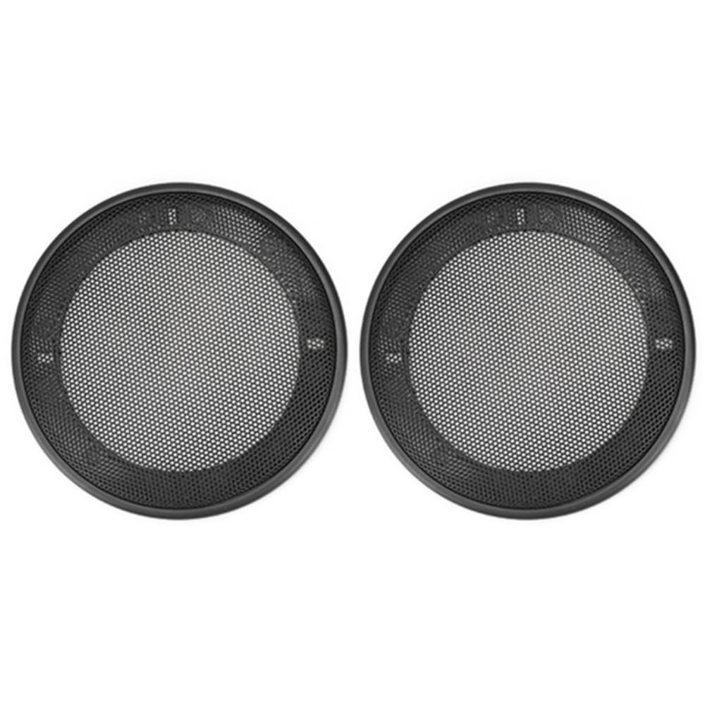 Ideamall Speaker Grill Cover Speaker Cover Mesh Universal Black (Diameter 14cm)