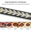 12-24V Turn Signal Lamp Sequential Flowing Reverse Tail Light Tailgate Light Bar  For Pickup Truck