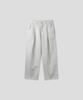 Ssei Essential Cotton Wide Twill Pants Light Grey