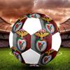 1 Stück Benfica Größe 5 Fußball Prag Hallenfußball Bunt Alle Altersgruppen Maschinengenäht PVC Wettkampfbereit Langlebig Hoher Rückprall