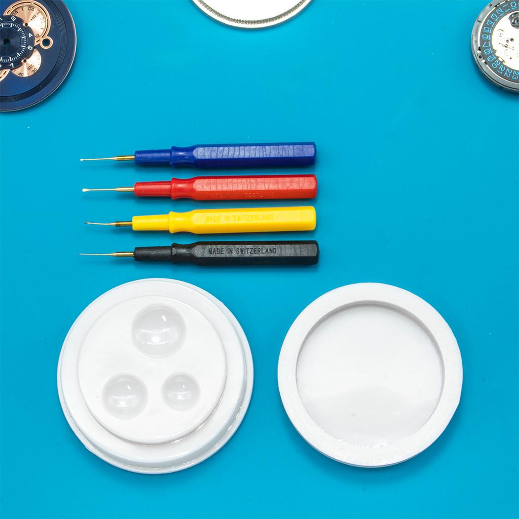 4-in-1 Watch Lubricant Oiler Oil Pin Pen Watch Part Lubricating Applying Repair Maintenance Tool Lubricant Applicator Watchmaker