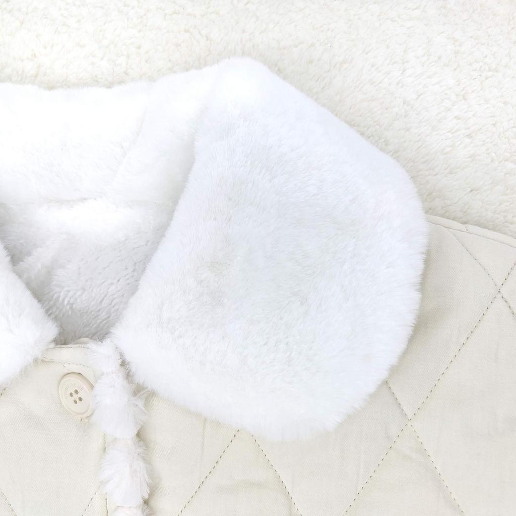 Quilted Women's Winter Pajamas Set: Three-Layer Thick Long-Sleeve Cotton Jacket with Plush Lining