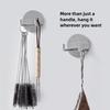 Stainless Steel Hook Wall Rack Selfadhesive Coffee Portafilter Rack Handle Storage Rack Coffee Bottom Filter Holder Tools