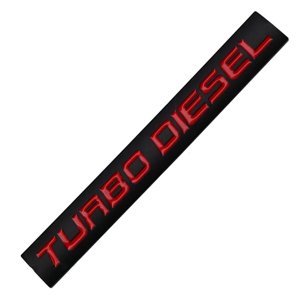 Car Body Sticker Turbodeisel Badge Auto Emblem Decal Decoration