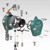 Outdoor Climbing Rope Training Frame with Fall Arrester