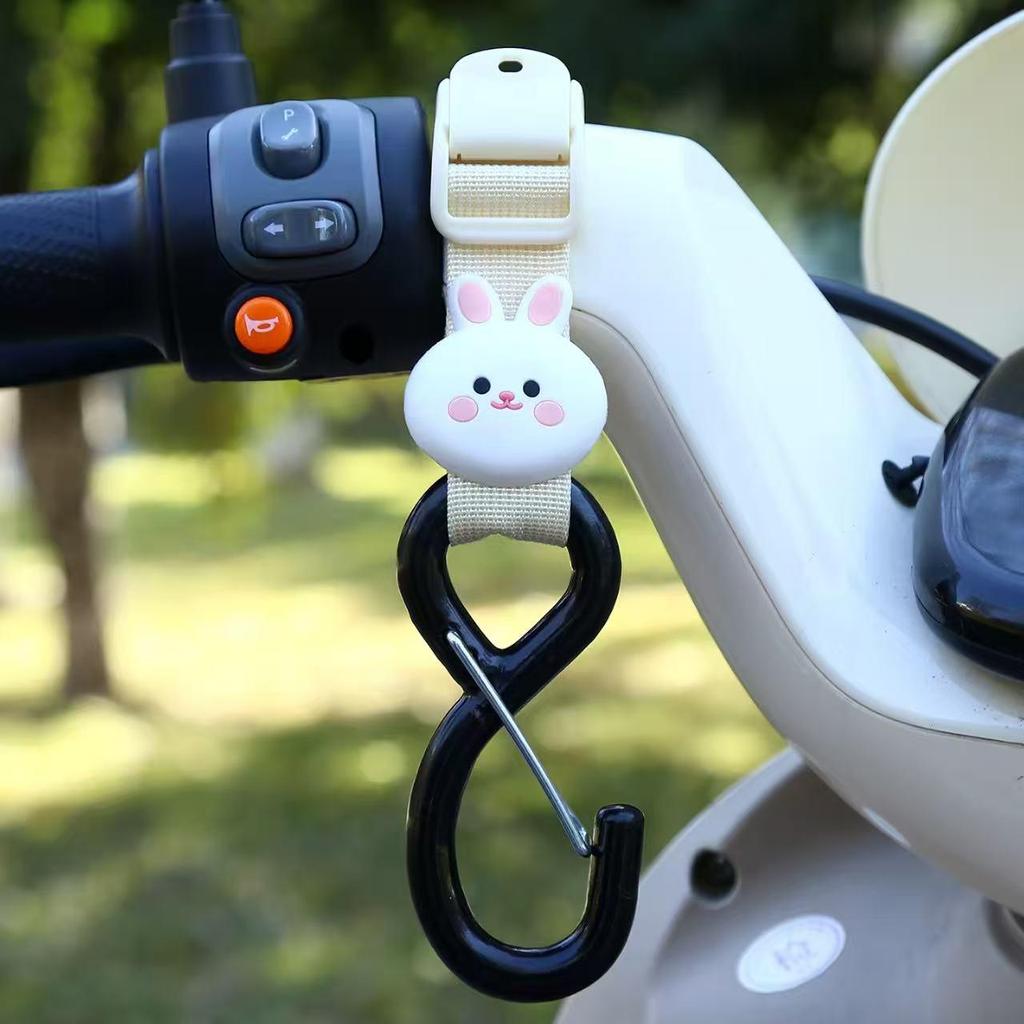 Cartoon Baby Stroller Nylon Front Hook for Electric Scooter