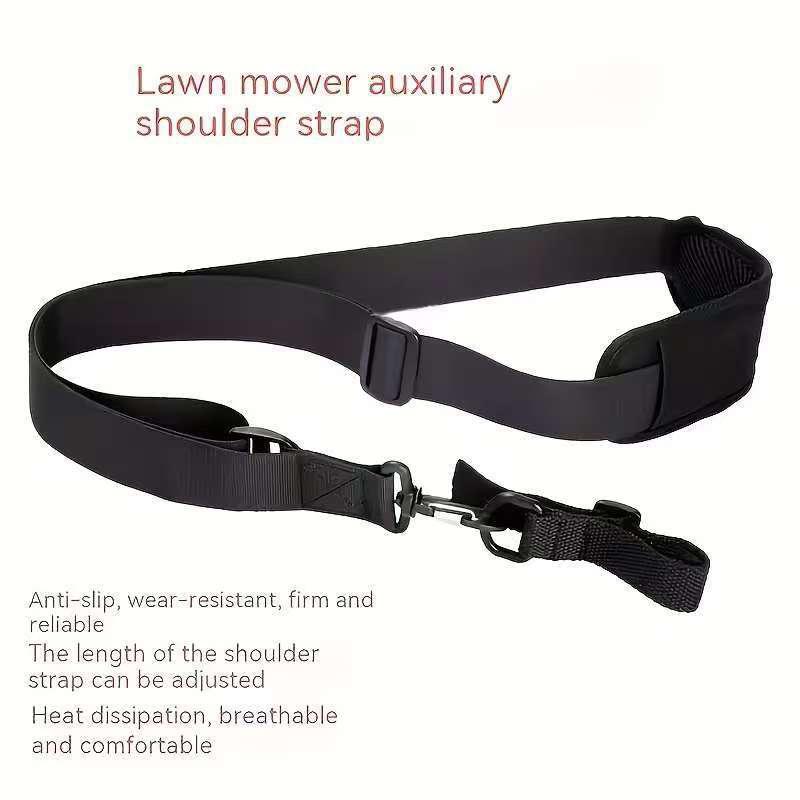 Universal Trimmer Shoulder Strap,Adjustable Nylon Harness for String Trimmer,Brush Cutter & Grass Eater