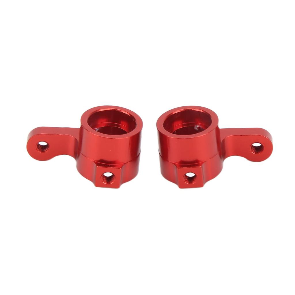 Garsent Metal Upper Lower Swing Arm Steering Cup Set for WPL D12 RC Replacement Aluminum Alloy High Strength RC Upper Lower Arm Steering Cup Set Car,
